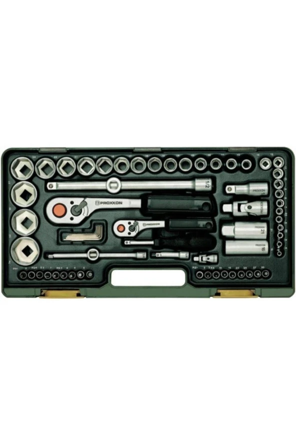 PROXON 1/4&1/2 65 PRÇ LOKMA+BITS TK - PROX23286 - Resim 2