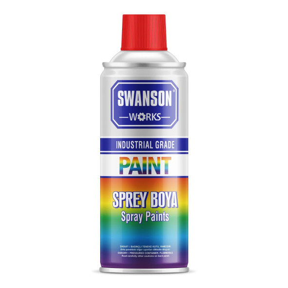 Swanson Works Sprey Boya Kırmızı 400 ML ürün görseli 1