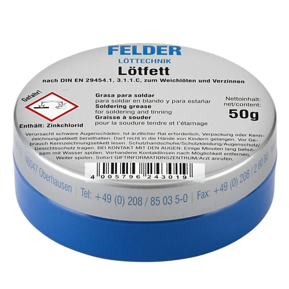 Lötfett Felder 50 Gram Kaliteli Lehim Pastası ürün görseli 1
