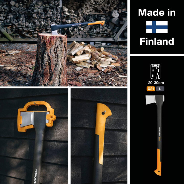 Fiskars 122473 x21 Yarma Baltası - Resim 4