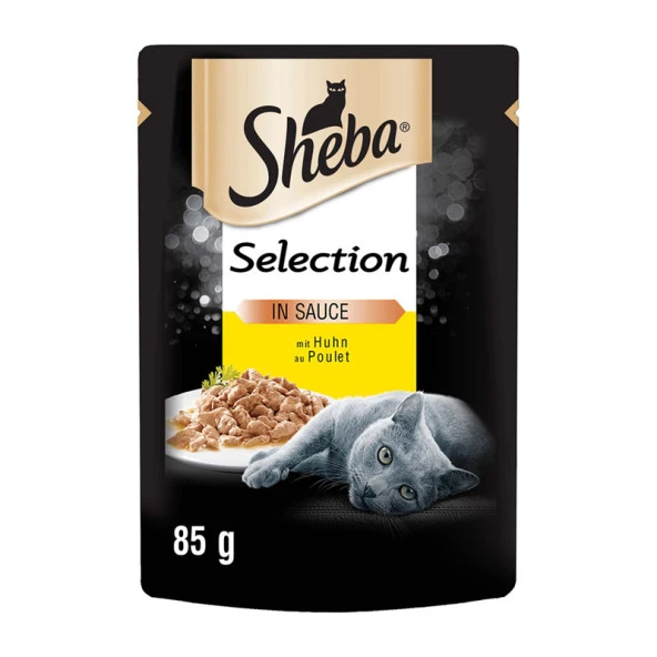 Sheba Tavuklu Gravy Yaş Mama 85 Gr ürün görseli 1