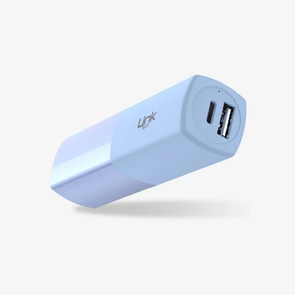 LinkTech LP5 5000 mAh Lipstick Mini Cep Powerbank - Resim 9