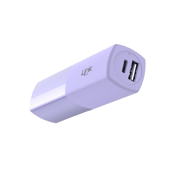 LinkTech LP5 5000 mAh Lipstick Mini Cep Powerbank - Resim 11