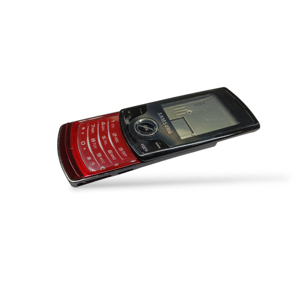 Samsung S5200 Kasa Samsung S5200 Uyumlu Siyah Renk Orta Kasa Ön Arka Kapak Tuş Takımı ürün görseli 1