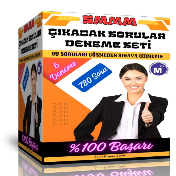 SMMM Çıkacak Sorular Deneme Seti (6 Deneme) ürün görseli 1