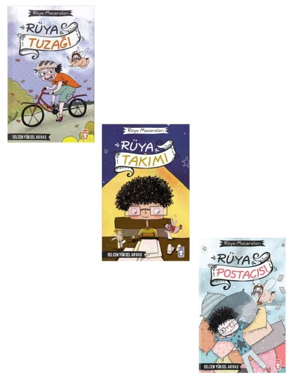 Selcen Yüksel Arvas Rüya Maceraları Seti 3 Kitap ürün görseli 1