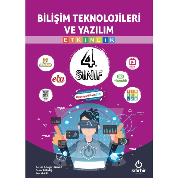 Sıfırbir Yayınları 4. Sınıf Bilişim Teknolojileri ve Yazılım Etkinlik ürün görseli 1
