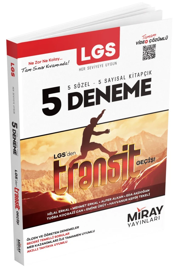 Miray 2024 8. Sınıf Lgs Transit 5 Deneme ürün görseli 1