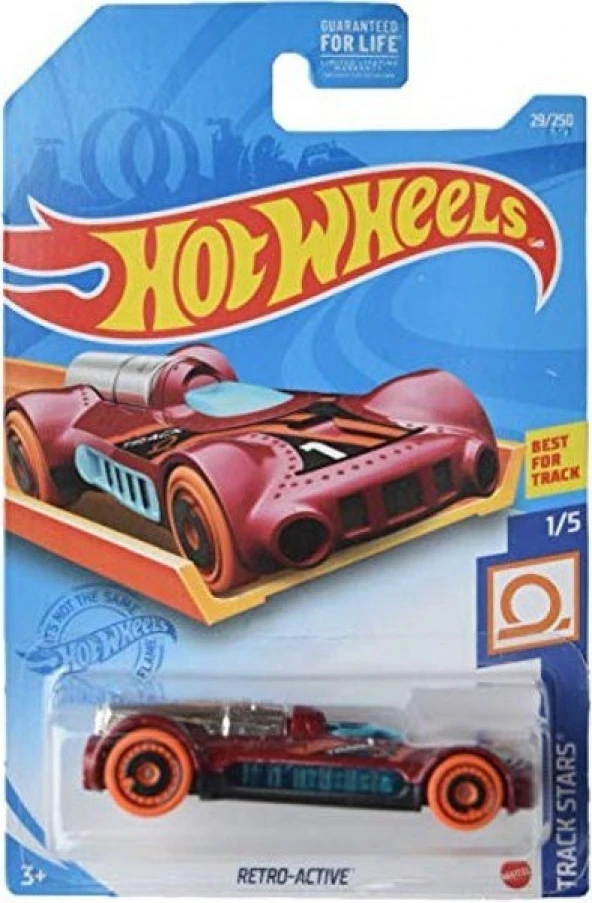 Hot Wheels Retro- Active 1/5 Tekli Araba ürün görseli 1