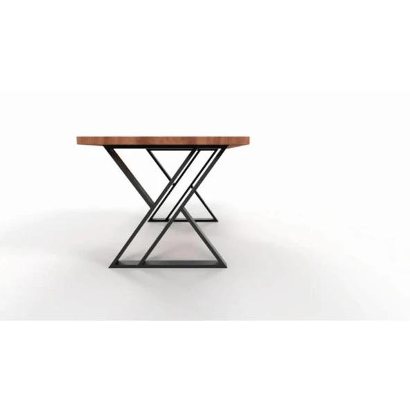 Mavitrend Dekoratif Metal Masa Ayağı Kütük Masa Ayağı Mobilya Ayakları Yükseklik 70 Cm Genişlik 60 Cm ürün görseli 1