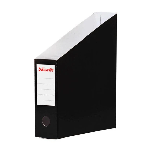 Esselte Kutu Klasör Karton Magazinlik 7.2 x 31.5 x 25 CM Siyah (6 Lı Paket) ürün görseli 1