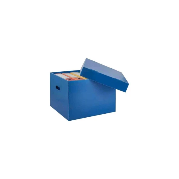 Üçgen Proje Klasör Kutusu 30 x 35 x 41 CM Arşiv Kutusu (25 Li Paket) ürün görseli 1