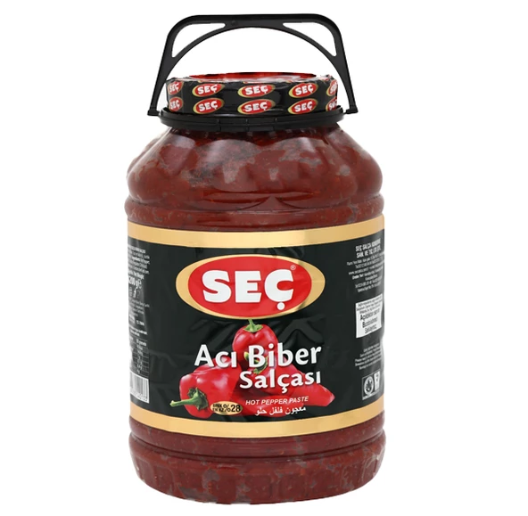 SEÇ ACI BİBER SALÇASI 4200 GR ürün görseli 1