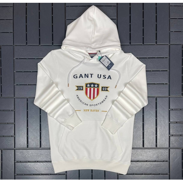 GANT REGULAR FİT, ORJİNAL KAPŞONLU SWEATSHIRT  L BEDEN ürün görseli 1