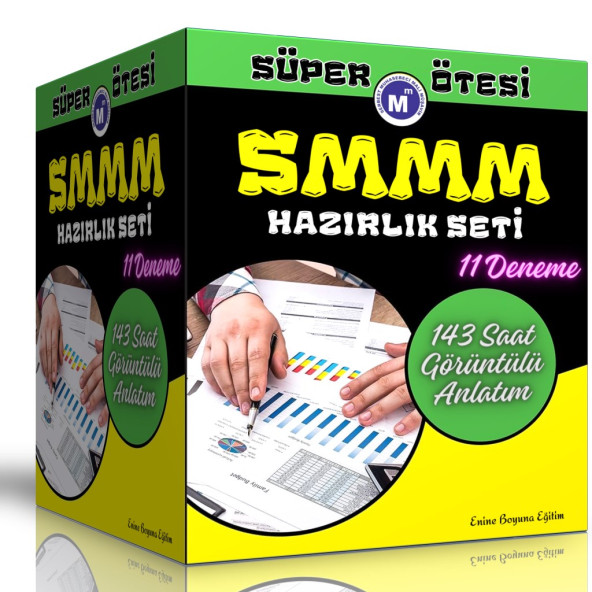 SMMM Süper Ötesi Hazırlık Seti (11 Deneme + 143 Saat Anlatım) ürün görseli 1