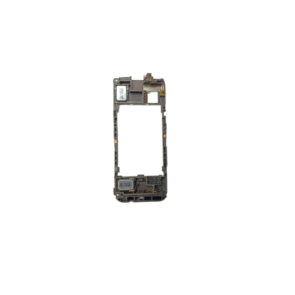 Nokia 5800 Orta Kasa Kapak 5800 Uyumlu Siyah Renk Orta Kasa Zil Sesi Hoparlör Şarj Soketi Kamera Flash ürün görseli 1