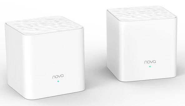 TENDA NOVA MW3-2 MESH AC1200 2PORT ROUTER(İKİLİİ) ürün görseli 1