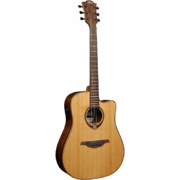 LAG GLA T118DCE - Tramontane Dreadnought Cutaway Elektro Akustik Gitar ürün görseli 1