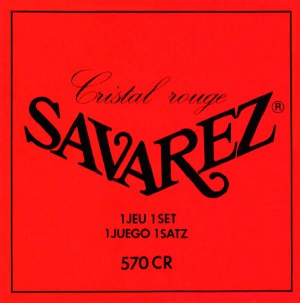 Savarez 570CR Crystal Rouge Klasik Gitar Tel Seti ürün görseli 1