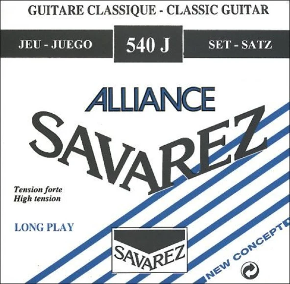 Savarez 540J Alliance HT Blue Forte Klasik Gitar Teli ürün görseli 1