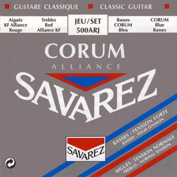 Savarez 500ARJ Alliance Cantiga Blue Forte Klasik Gitar Teli ürün görseli 1