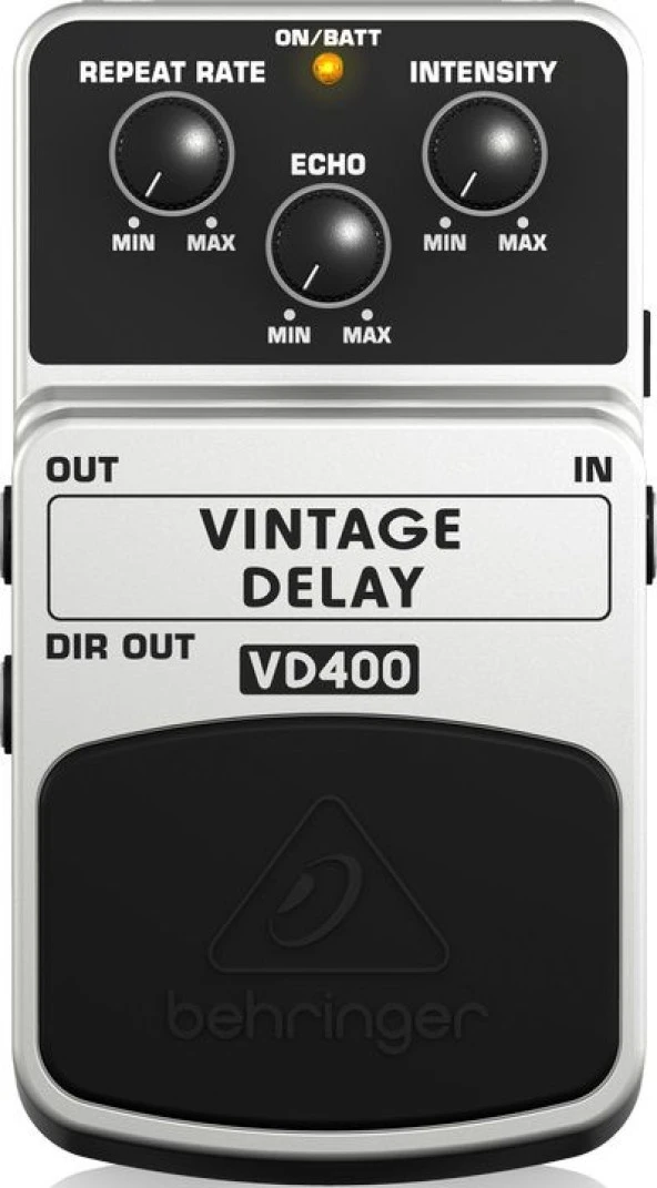 BEHRINGER VINTAGE DELAY VD400 Pedal ürün görseli 1