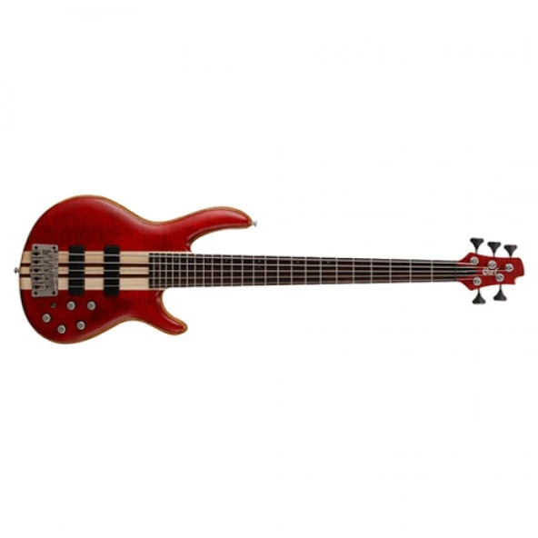 CORT A5 PLUS FMMH OPBC BAS GİTAR 5 TELLİ OPEN PORE BLACK CHERRY BAS GİTAR 5 TELLİ OPEN PORE BLACK CHERRY ürün görseli 1
