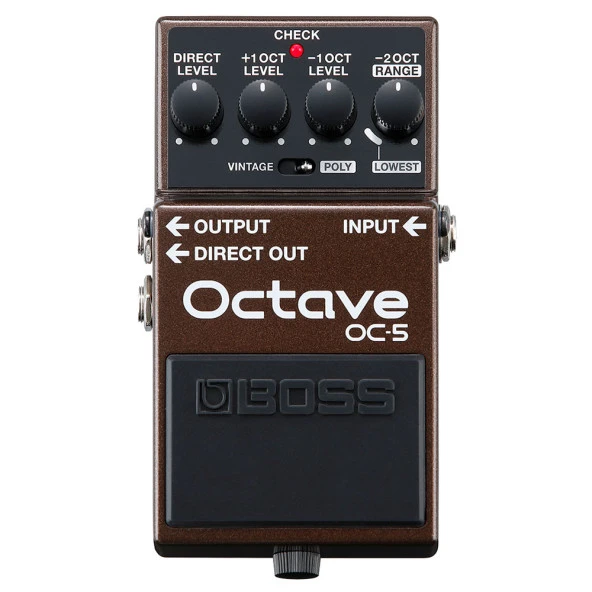 BOSS OC-5 Octave Pedalı ürün görseli 1