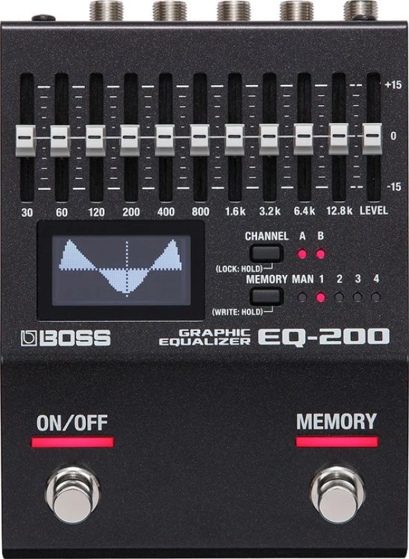 BOSS EQ-200 Programmable Stereo Graphic Equalizer ürün görseli 1