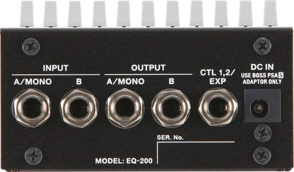 BOSS EQ-200 Programmable Stereo Graphic Equalizer - Resim 2
