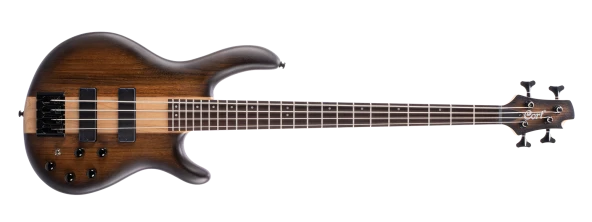 CORT C4PLUS OVMH ABB BAS GİTAR, 4 TELLİ, ANTIQUE BROWN BURST ürün görseli 1
