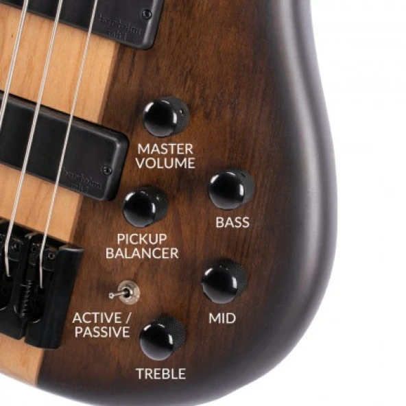 CORT C4PLUS OVMH ABB BAS GİTAR, 4 TELLİ, ANTIQUE BROWN BURST - Resim 2