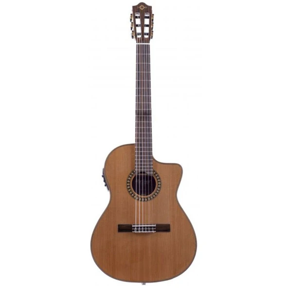 Martinez MP-1 PRE CET Cutaway İnce Kasa Elektro Klasik Gitar ürün görseli 1