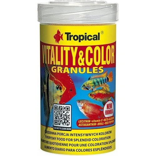 Tropıcal-Vıtalıty&Color Granules 250Ml/138Gr ürün görseli 1