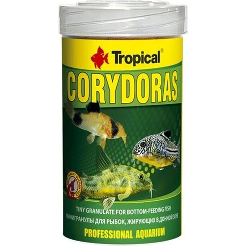 Tropical Corydoras Dipten Beslenen Balıklar İçin Granül 100ml ürün görseli 1