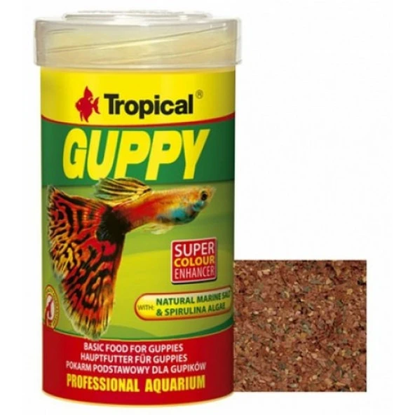 Tropical Guppy 100Ml 20Gr ürün görseli 1