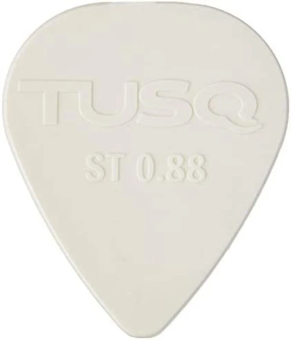 GRAPHTECH PQP-0088-W6 TUSQ Pick 0.88mm White 6 Pack Bright Tone (PENA) ürün görseli 1