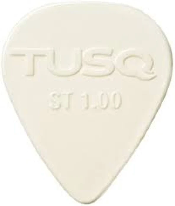 GRAPHTECH PQP-0100-W6 TUSQ Pick 1.00mm White 6 Pack Bright Tone (PENA) ürün görseli 1