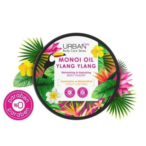 Urban Care Body Series Monoi Oil Canlandırıcı ve Nemlendirici Vücut Losyonu 200 ml ürün görseli 1