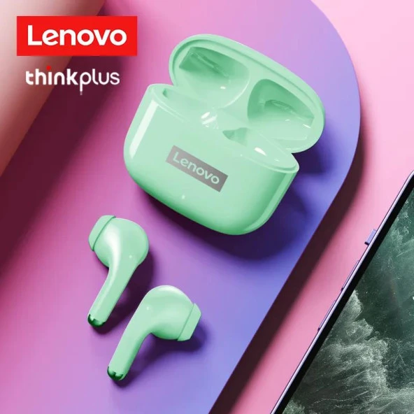 Lenovo Lp40 Pro Livepods Tws Bluetooth 5.0 Kablosuz Kulaklık Yeşil ürün görseli 1