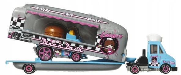 Hot Wheels Dine'n Dash Tır BDW51-HMF90 - Resim 4