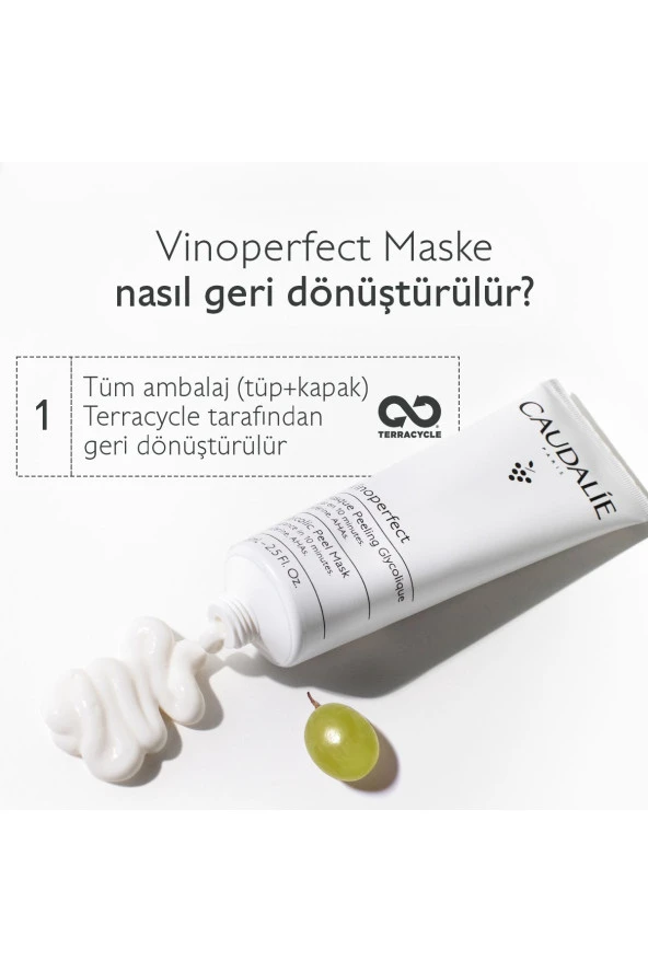 Caudalie Vinoperfect Glikolik Maske 75 ml - Resim 5