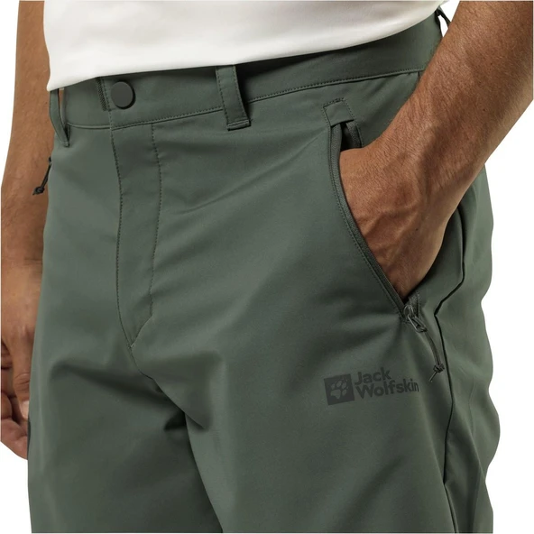 Jack Wolfskin 1503792 Active Track M Erkek Spor Şort - Resim 2