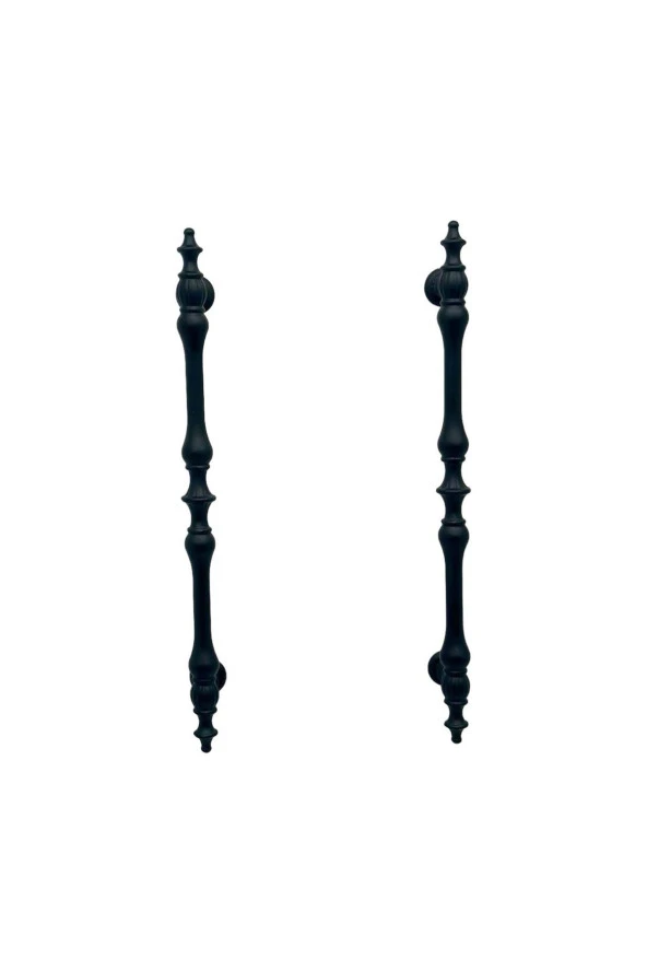 Şehzade Mat Siyah Mobilya Dolap Mutfak Çekmece Kulpu 160 Mm ( 16 Cm) 2 Adet ürün görseli 1