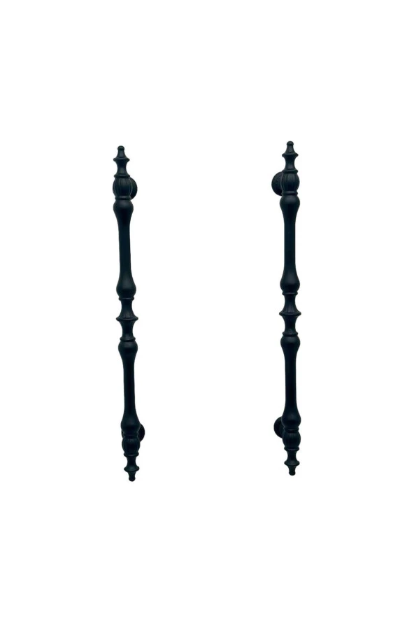 Şehzade Mat Siyah Mobilya Dolap Mutfak Çekmece Kulpu 128 Mm (12.8 Cm) 5 Adet ürün görseli 1