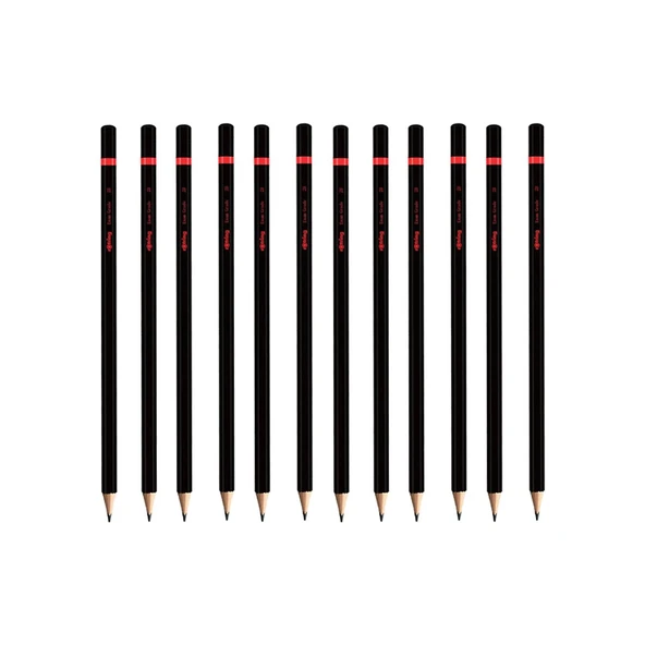 Rotring Sınav Kalemi 12'Li 2B ürün görseli 1