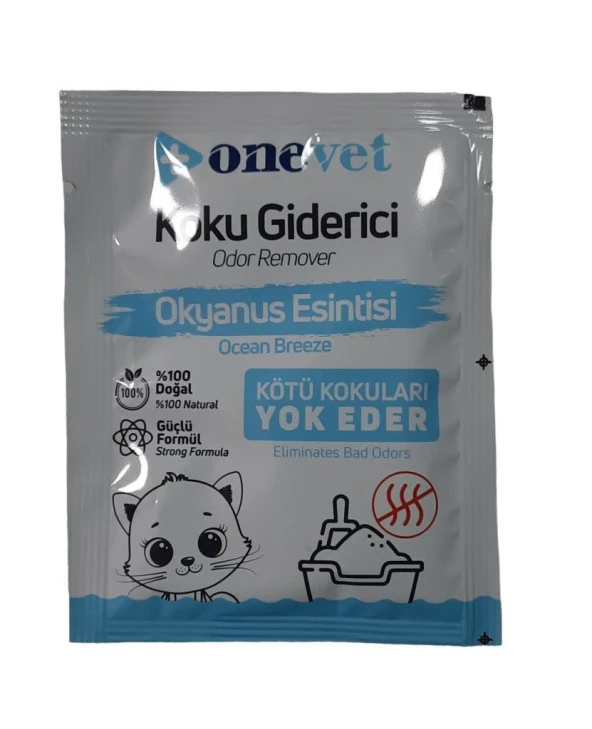 Onevet Kedi Kum Kokusu Giderici Okyanus Kokulu 25 gr ürün görseli 1