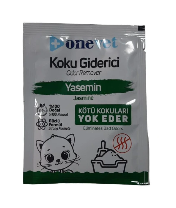 Onevet Kedi Kum Kokusu Giderici Yasemin Kokulu 25 gr ürün görseli 1