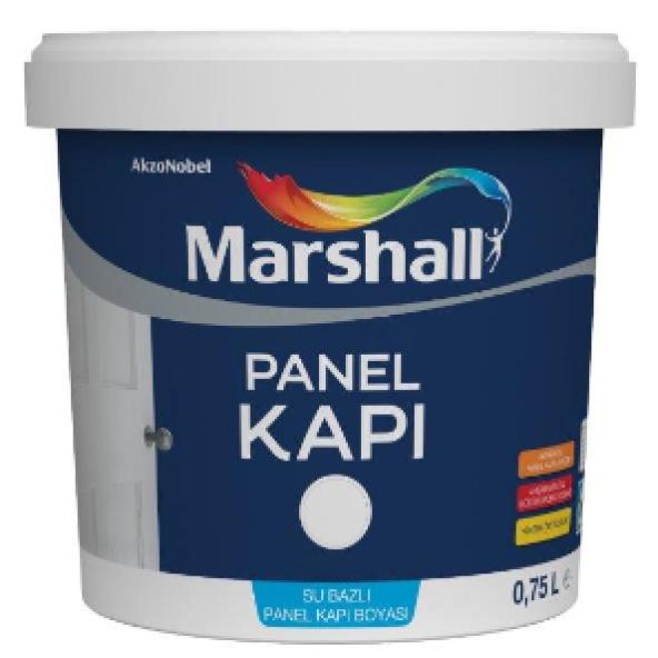 Marshall Su Bazlı Panel Kapı Boyası 0,75 LT ürün görseli 1