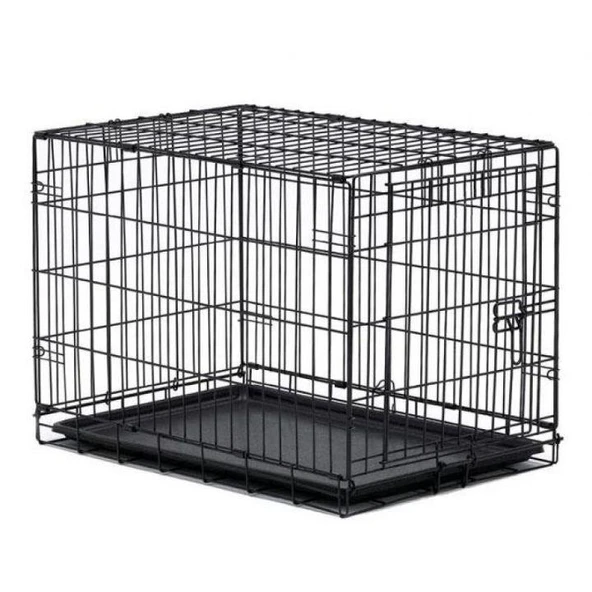 Has Katlanabilir Köpek Kafesi No:1 45×29×36CM ( IZGARALI ) ürün görseli 1